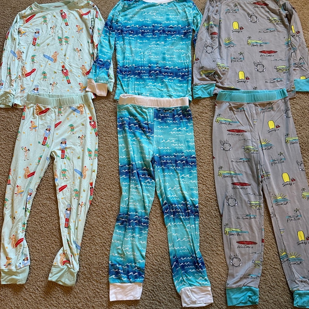 Coco Moon Hawaii Bamboo Pajama Set